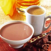 Cappuccino, Chocolat au lait aux céréales